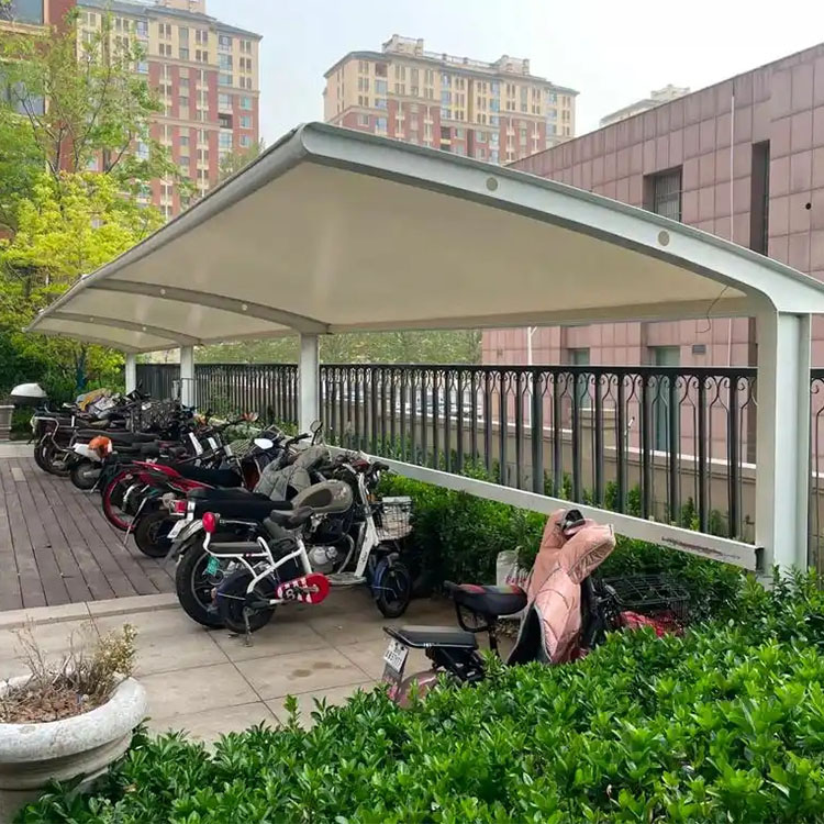 苍南县膜结构电动车棚